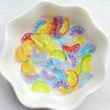 50Pcs Cute Cartoon Mini Colorful Orange Slices Nail Art Resin Designer Charms DIY Craft For Nail 3D Decorations Jewelry