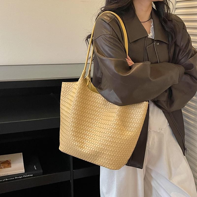 Commuter Tote Bag Women's Underarm Bag Large Capacity Shoulder Bag with Coin Purse