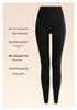 Plus-Size Fleece-Lined Shark Pants: High-Waisted, Thick, and Warm Yoga Leggings for Autumn/Winter 2025