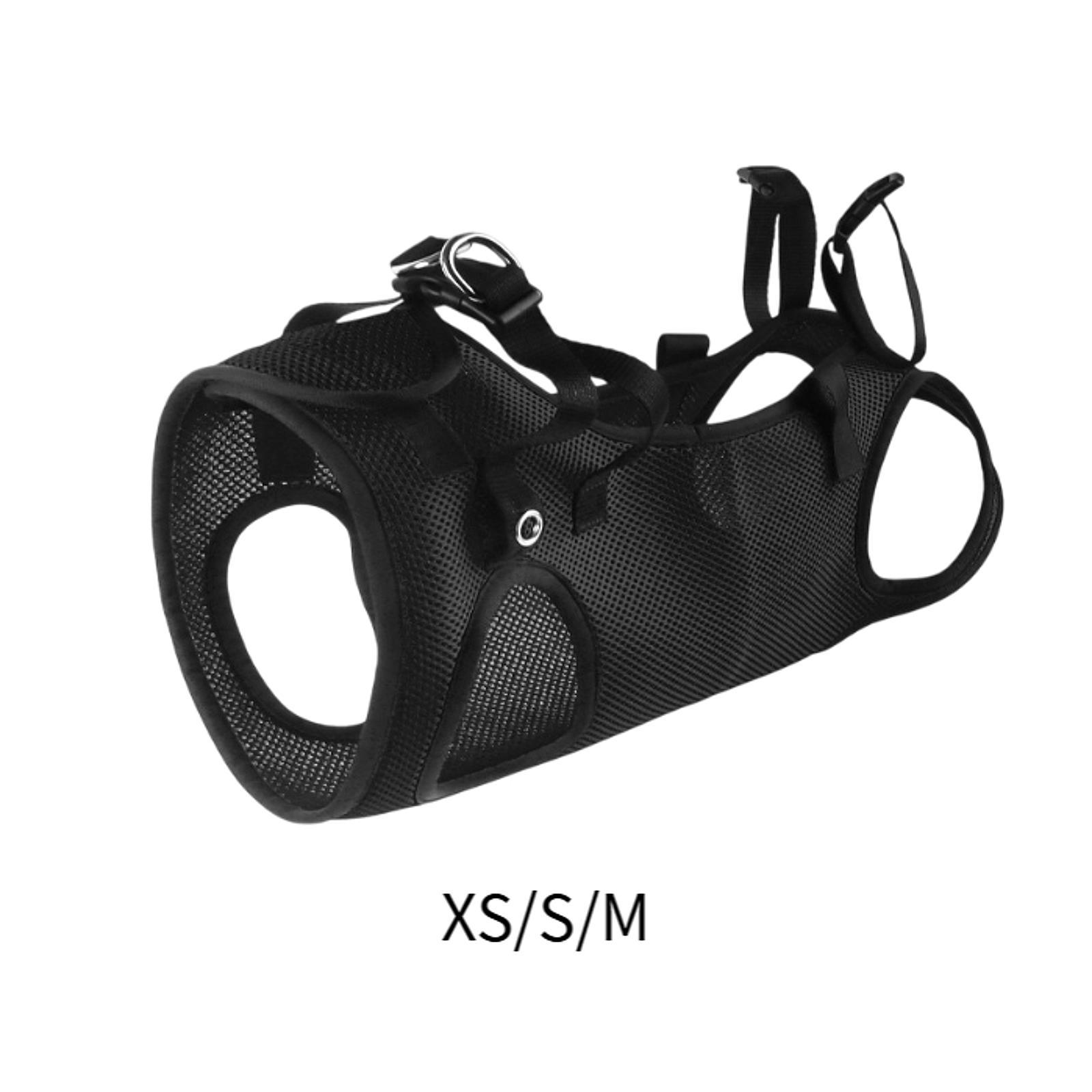 Pet Lifting Harness Walking Vest Harness Breathable Pet Lifts Vest Walking XS