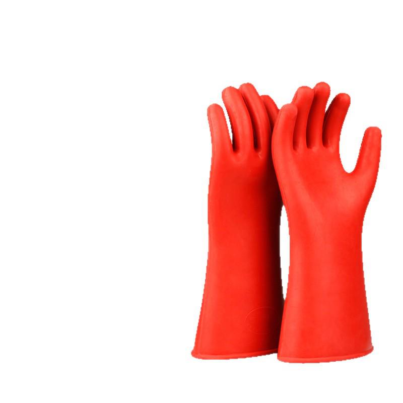 Hochspannungs-Elektriker-Isolierhandschuhe 380V-35kV Elektrisch isolierendes Gummi