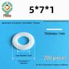 Thickened Nylon Plastic Flat Washer: Hard Plastic Gasket M2-M16