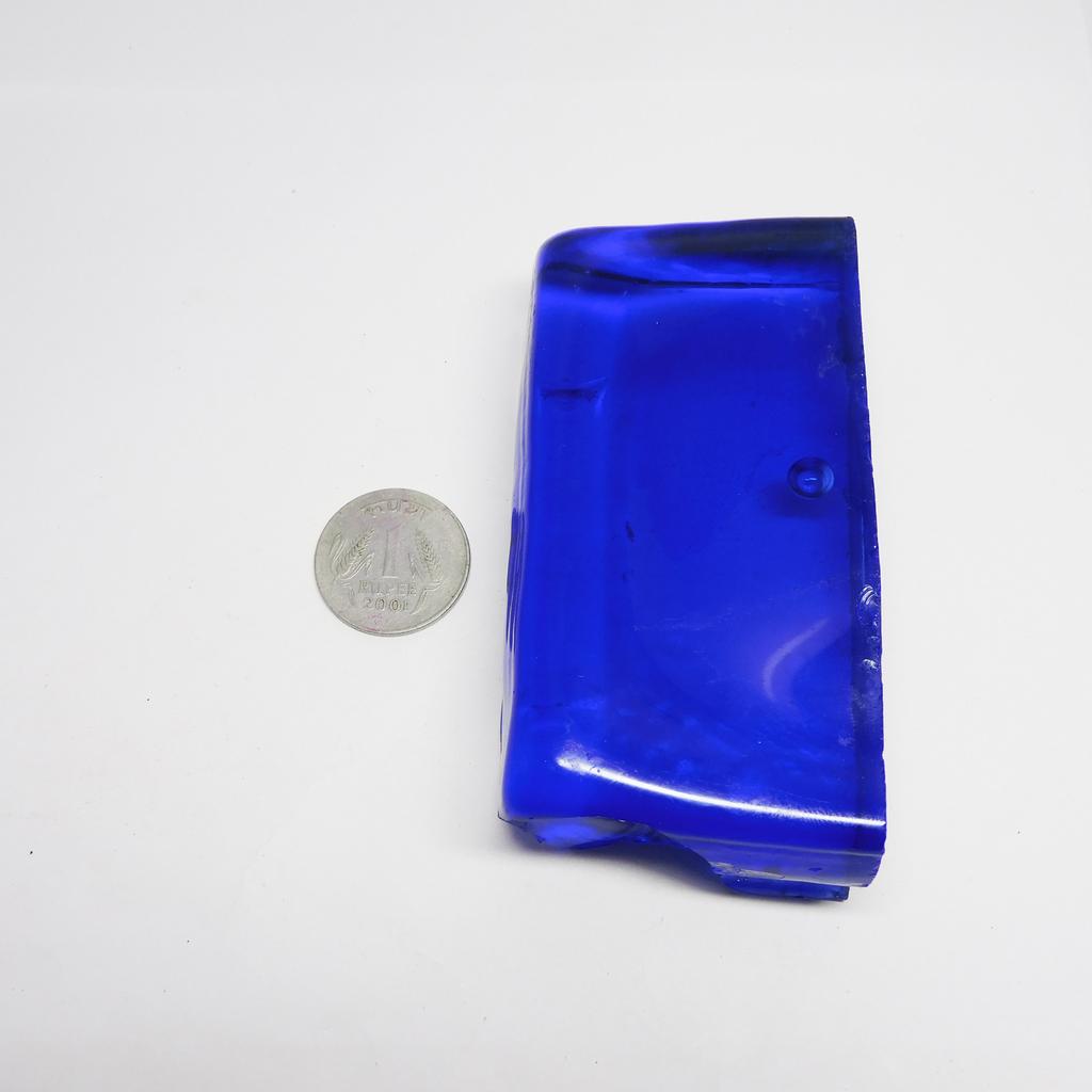 Natural Rough Sapphire Blue 1749.85 Ct CERTIFIED Uncut Gemstone Free Delivery P-4034-h