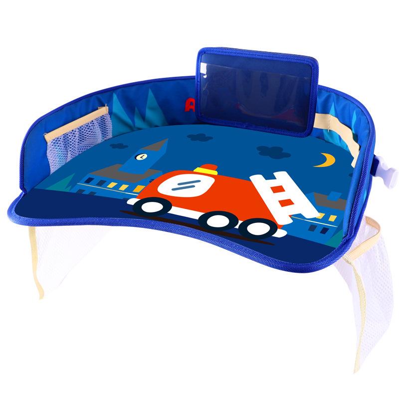 Waterproof Car Child Seat Tray - Kids' Toy Storage & Dining Table