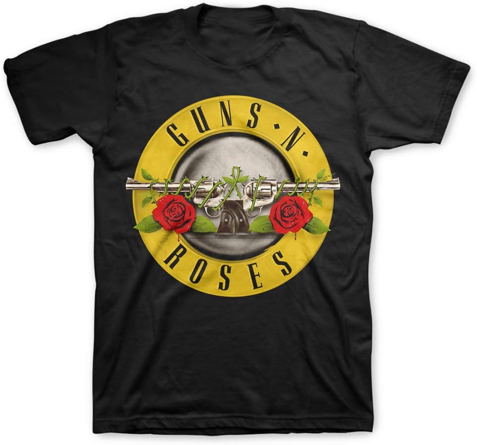 Bravado Mens Guns N Roses Bullet T-Shirt S