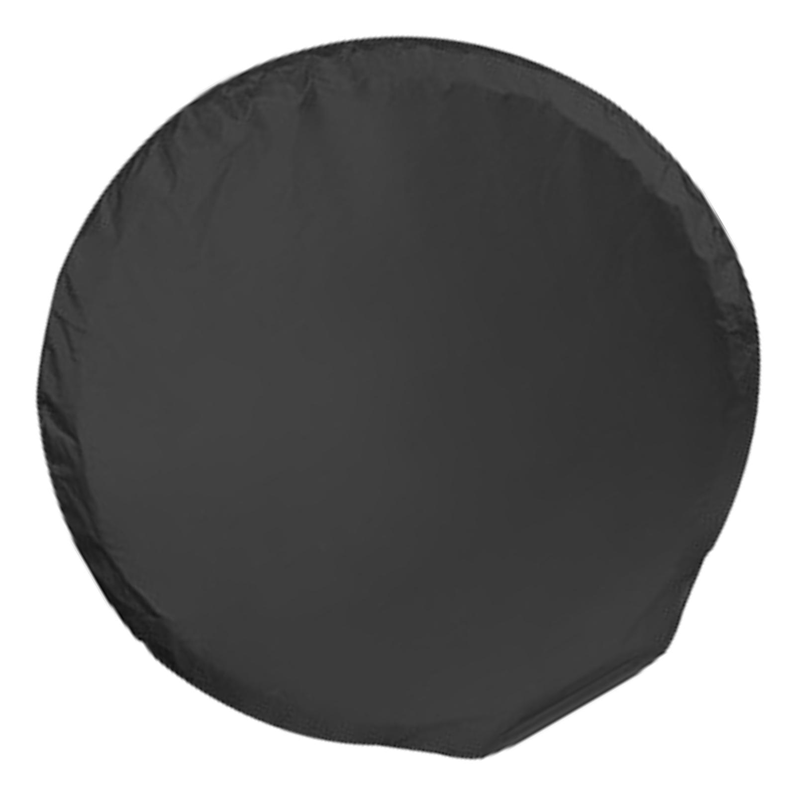 

Protective Tire Covers Weatherproof Tire Covers Windproof Tire Cover Sun Protections Tire Wrap Vehicle Accessories чорний