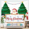 Cartoon Santa Claus Tapestry Christmas Tapestry Wall Hanging