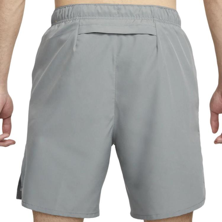 Nike Dri-Fit Solid Color Logo High-Waisted Drawstring Track Shorts Men Bottoms Light-Gray DV9360-084