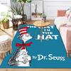 Dr. Seuss's The Cat in the Hat Rug Floor Mat for Living Room or Bedroom Soft and Comfortable Carpet a Gift for Birthday and Holiday.NFF0928218