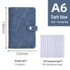 A6 Leather Buckle Loose-Leaf Notebook & A5 Multifunctional Planner with Custom Logo and Storage