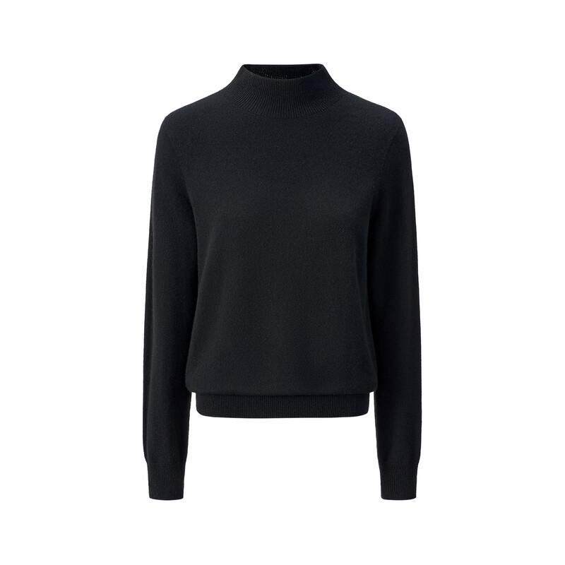 GIOVANNI VALENTINO Women's Semi-High Collar Cashmere Sweater