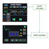 27MHz-125MHz FM Transmitter Radio USB Sound Card Bluetooth Music Player