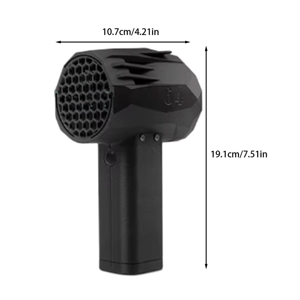 X64 Car Violent Blower Handheld Turbo Jet Fan Mini Turbo Fan Brushless Motor High Power Duct Fan Thrust 1400G Wind Speed 240km
