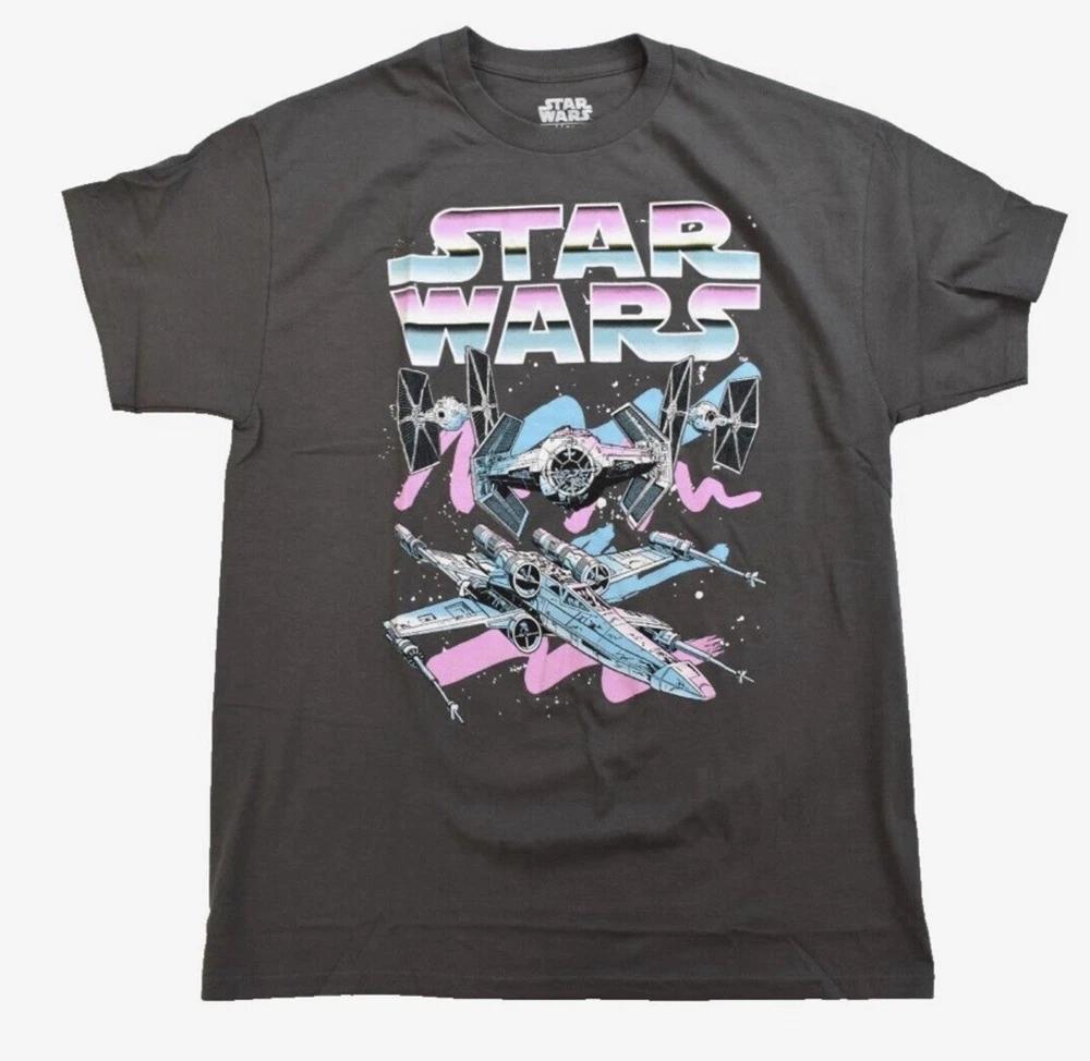 Star Wars Pastel Chrome Tie Fighter TShirt New XL