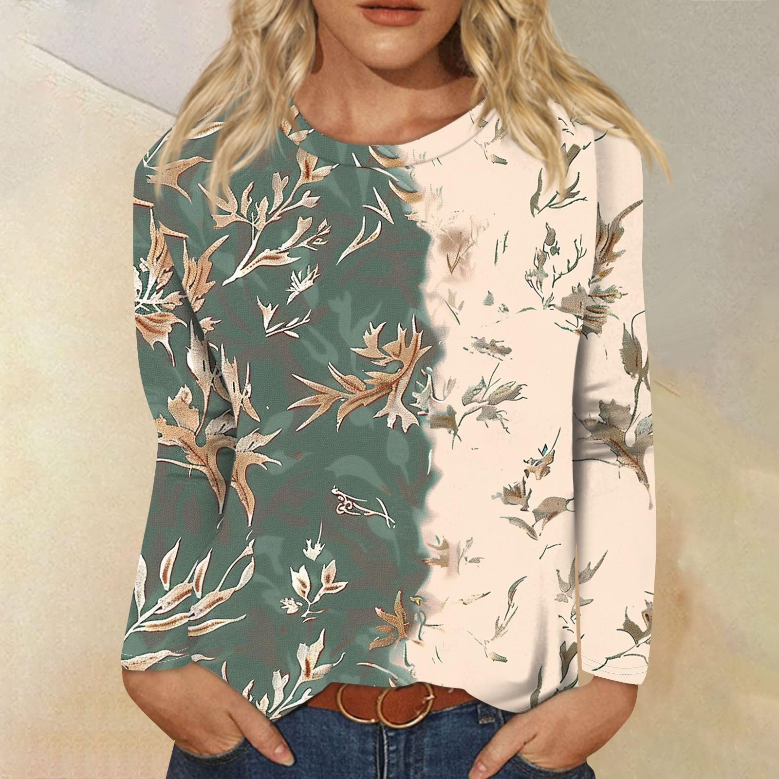 

Женские рубашки с длинным рукавом и круглым вырезом, базовая футболка, повседневный топ, осенняя модная туника, облегающие футболки L