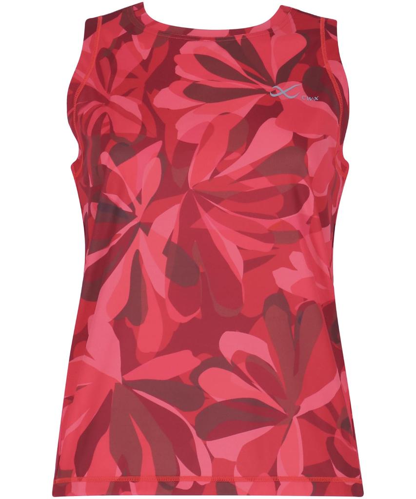 Lightweight Running Sleeveless Tank EN CW-X/Wacoal Women's Shirt, Top, U-Neck, Moisture-Wicking, Quick-Drying (Main Body), DLY150, Women's,