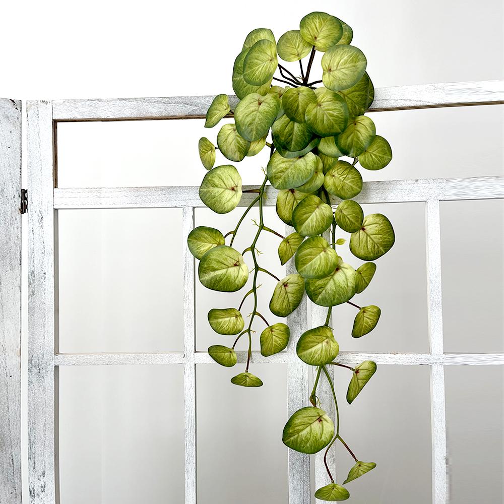 

90см Тропические Большие Искусственные Подвесные Растения Лианы Искусственные Подвесные Растения Шелковые Листья Дерева Зеленый Бамбук Плетеная Ротанговая Лоза Искусственная Монстера