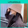 Knitted Bucket Hat For Women With Breathable Windproof Fabric In Autumn Winter