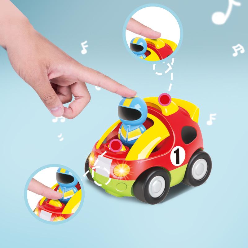 Children's Electric 2.4G Remote Control Car with Lights & Music - Popular Cartoon Toy Car