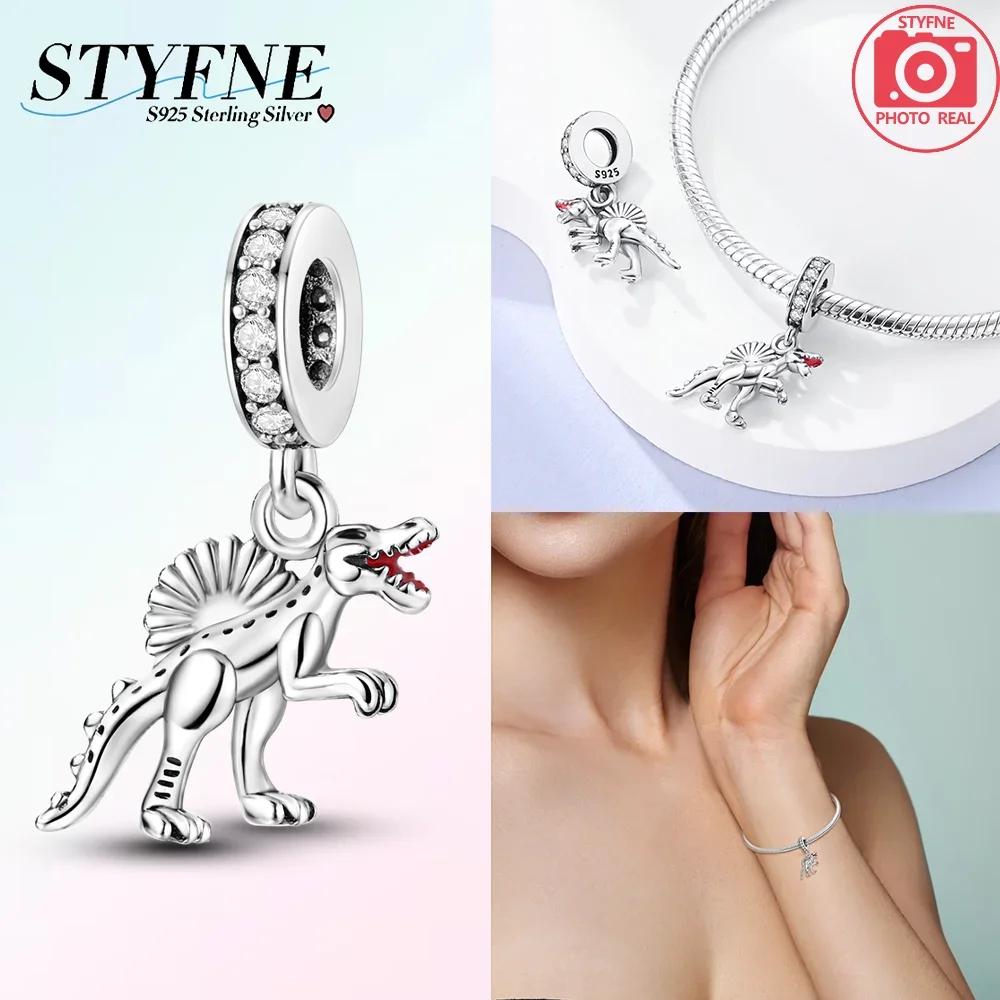 Copper Luminous Chameleon Change Color Butterfly Insect Beads Charms Pendant Fit Original Bracelets Diy Jewelry