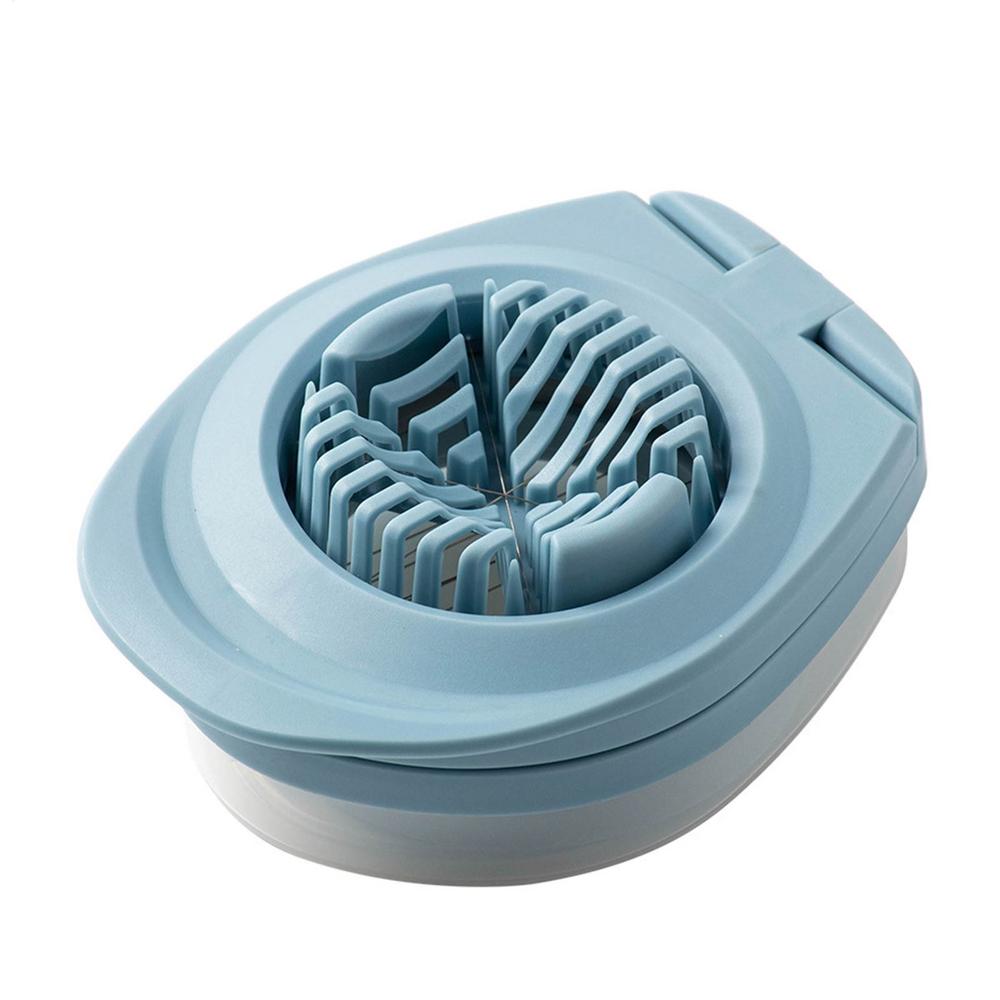 Boiled Egg Slicer  Egg Cutter Multipurpose Stainless Steel Wire Egg Slicer Fruit Slicer Kitchen Tool for Salad Sandwich Lunch