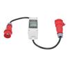 Napájecí adaptér CEE IP44, 5pinový, 2,5 mm2, 16 A, samec-samice, s jističem 400 V, 16 A, 3P