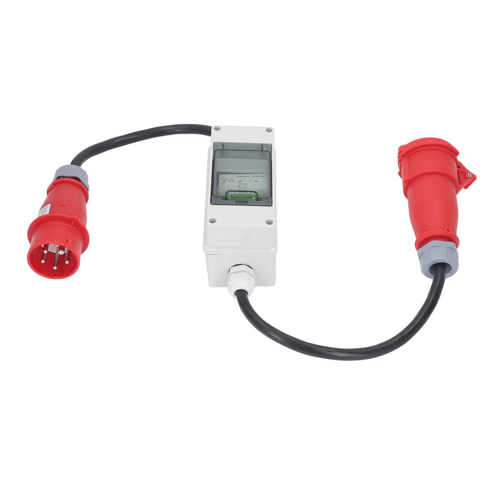 Napájecí adaptér CEE IP44, 5pinový, 2,5 mm2, 16 A, samec-samice, s jističem 400 V, 16 A, 3P