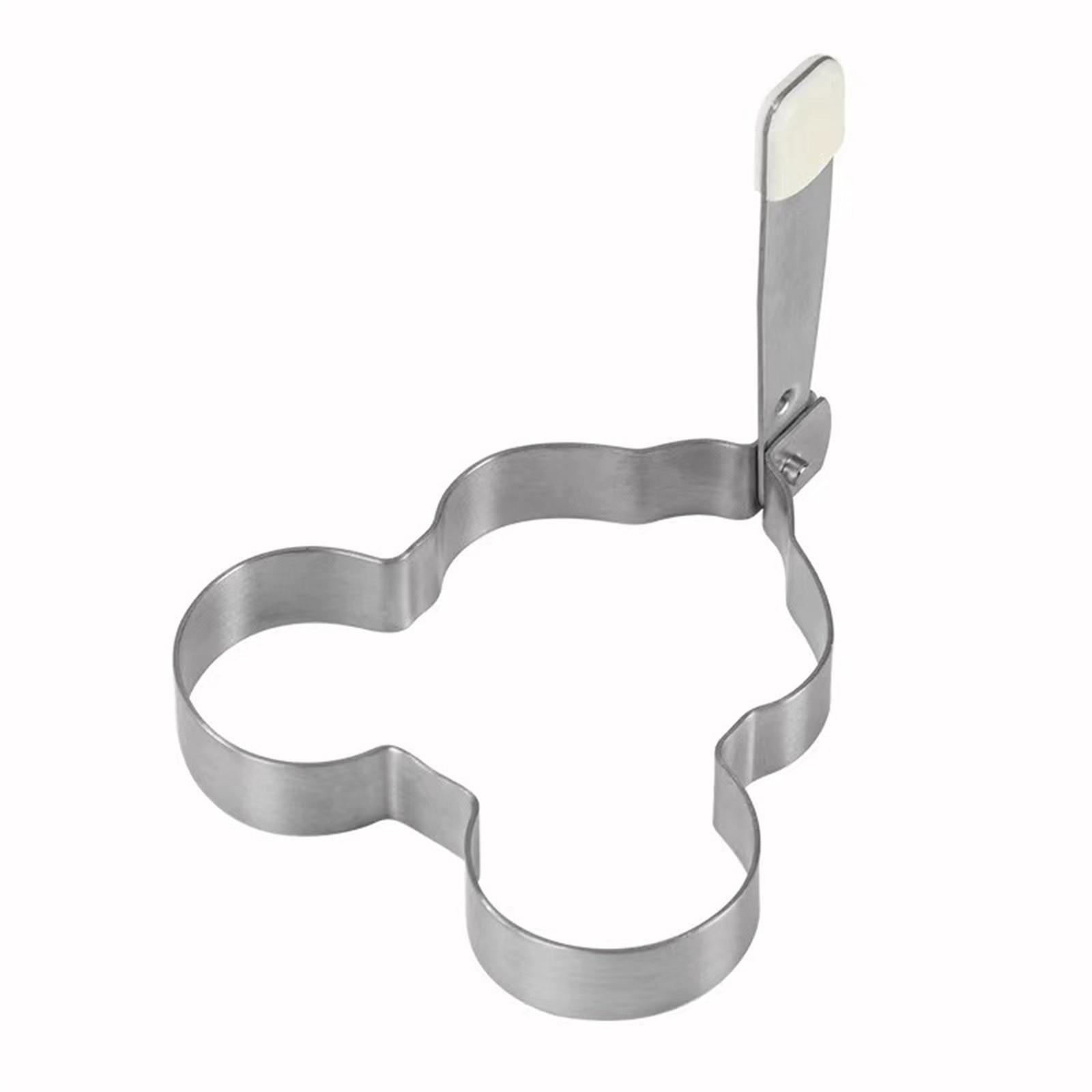 

Форма для яиц из нержавеющей стали — антипригарная форма для блинов и яиц для идеально круглых яиц One Size