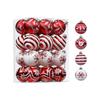 24Pcs Shatterproof Christmas Baubles Ball Hanging Ornament Christmas Tree Decoration For Wreath Mantels Winter Holiday