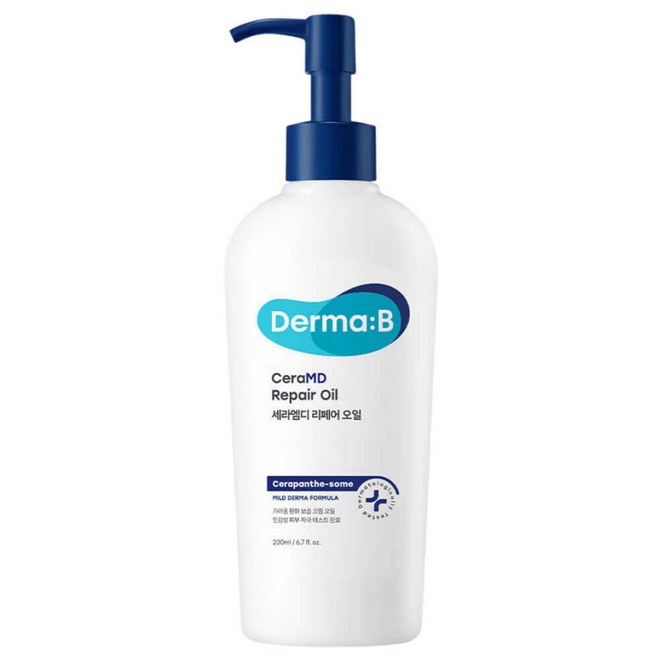 

Derma:B CeraMD Repair Oil 200ml / Lightweight, Soothing, Nourishing, Moisturizing, Korean Cosmetics, Kbeauty