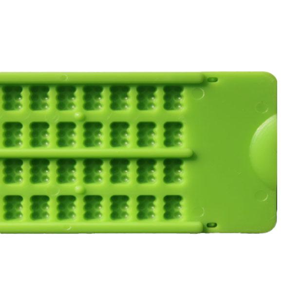 Punktskrift Skrivetavle 4 Linjer 28 Celler Sterk Plast Bærbar Punktskriftstavle for Blinde L