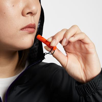 Nike Jackets Women's Black/Mountain Peak White Hooded Moderate Hard Sh