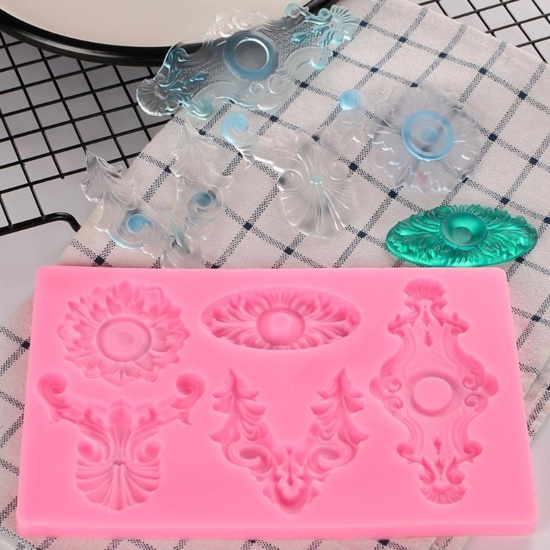 Silicone Mould Clay Resin Ceramics Candy Fondant Candy Chocolate Soap Mould top sale