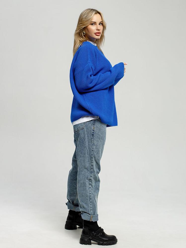 Winter Thick Pullover Female Loose Casual Knitted Lady Sweaters Knitwear Oversized Sweater Women Turtleneck Jumpers Long Sleeve