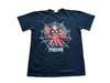 Vintage Spiderman Action Movie Black Large T Shirt Super Hero Marvel Shirt Spiderman Cartoon Movie Shirt Size L