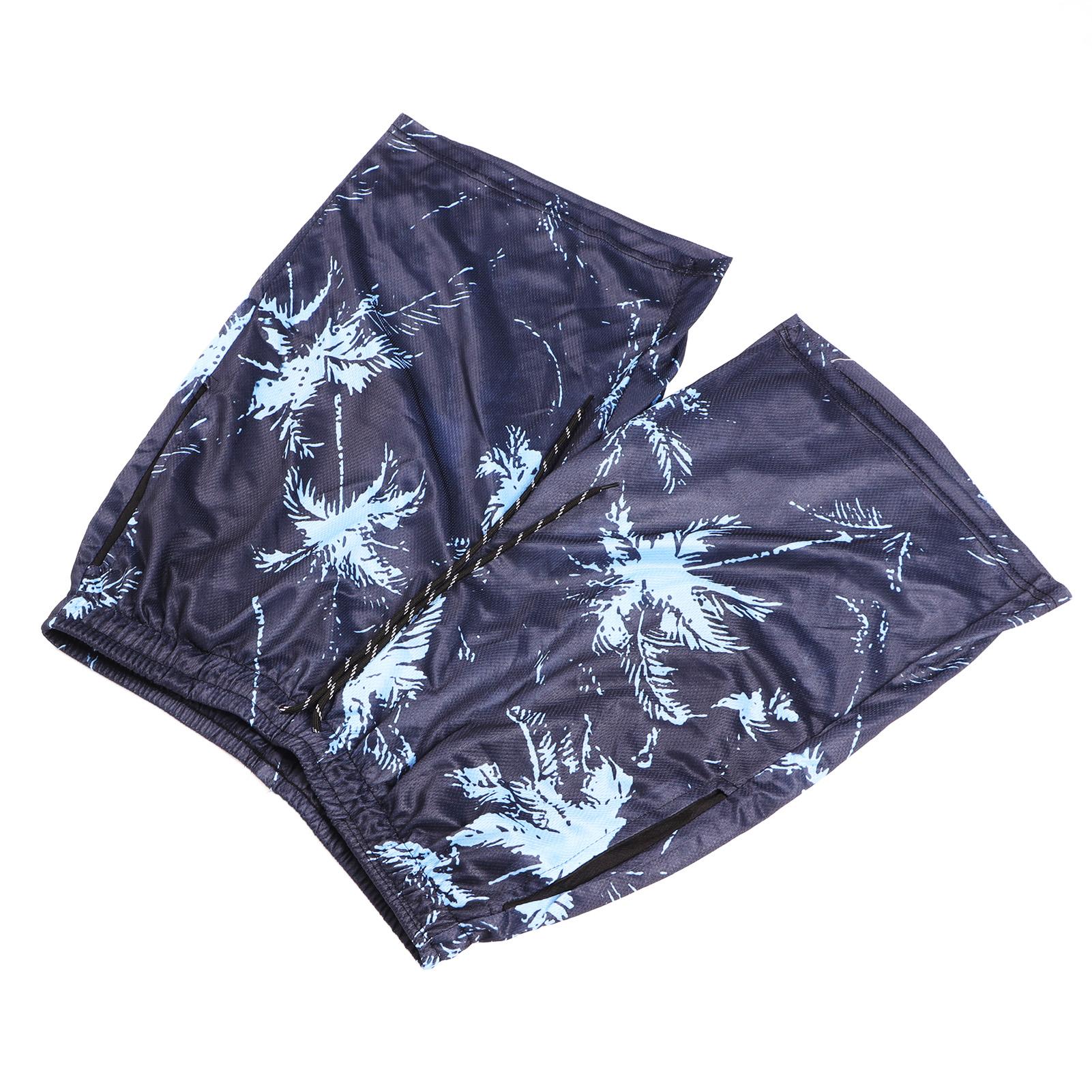 

Men Beach Pants Breathable Fast Drying Comfortable Loose 3D Printed Board Shorts for Pool Surfing