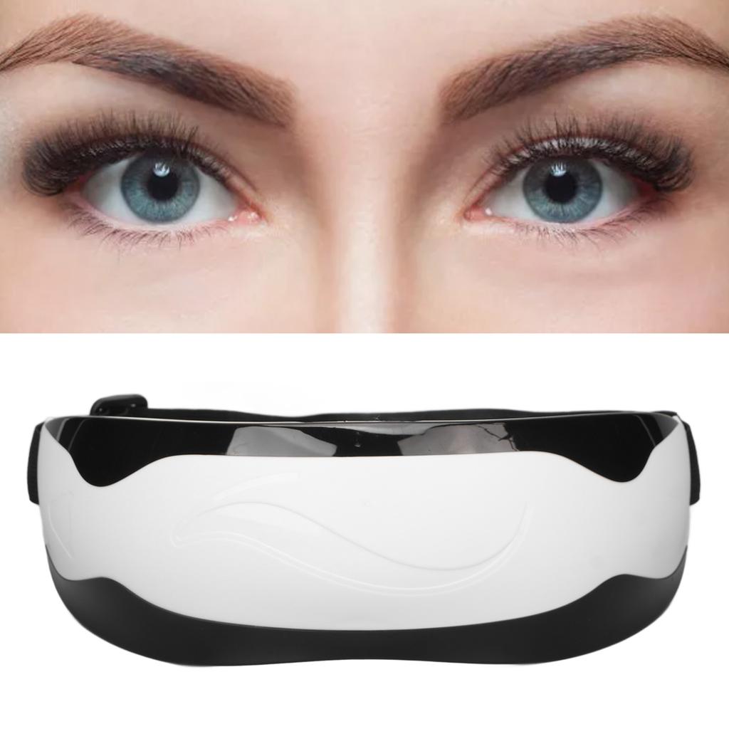Magnetism Eye Massager 9 Vibration Modes Mind Relax USB Rechargeable Eye Massage Machine