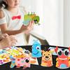 1Set Children's Animal Handicraft DIY Set Puzzle Handicraft Decoration Enhancement Hands on Ability Small Gift