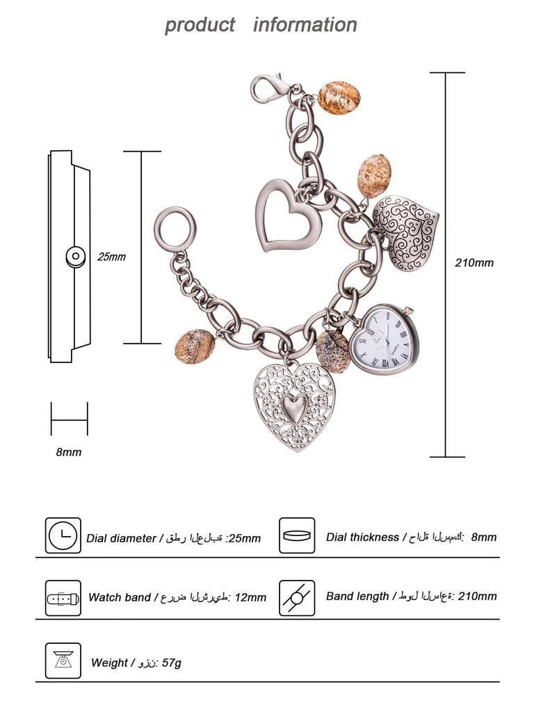 Popular Women's Quartz Bracelet Watch with Hollowed-out Design – Trendy Style