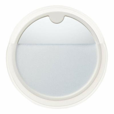 MUJI Styroll kruhové kompaktné zrkadlo priemer 60mm OHA21A9S negravírované zrkadlo kompaktné zrkadlo priemer 60mm OHA21A9S
