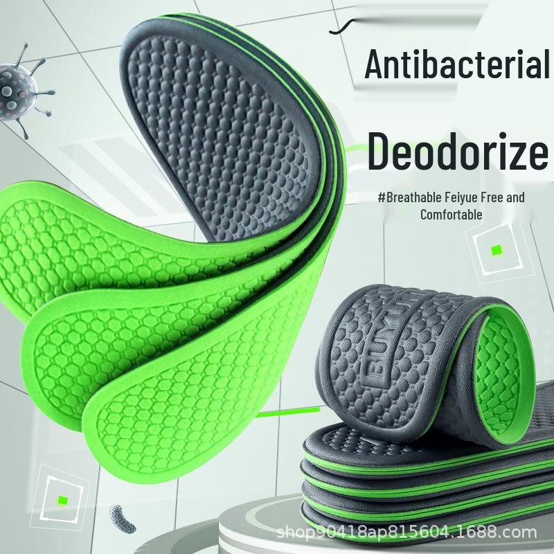 

Дышащие, устойчивые к запаху, антибактериальные стельки для мужчин и женщин; мягкий, нескользящий и впитывающий пот для комфорта в любое время года. 37-38