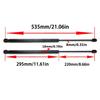 For LAND ROVER Range Rover Sport Rear Window Glass Lift Support Gas Struts 2Pcs