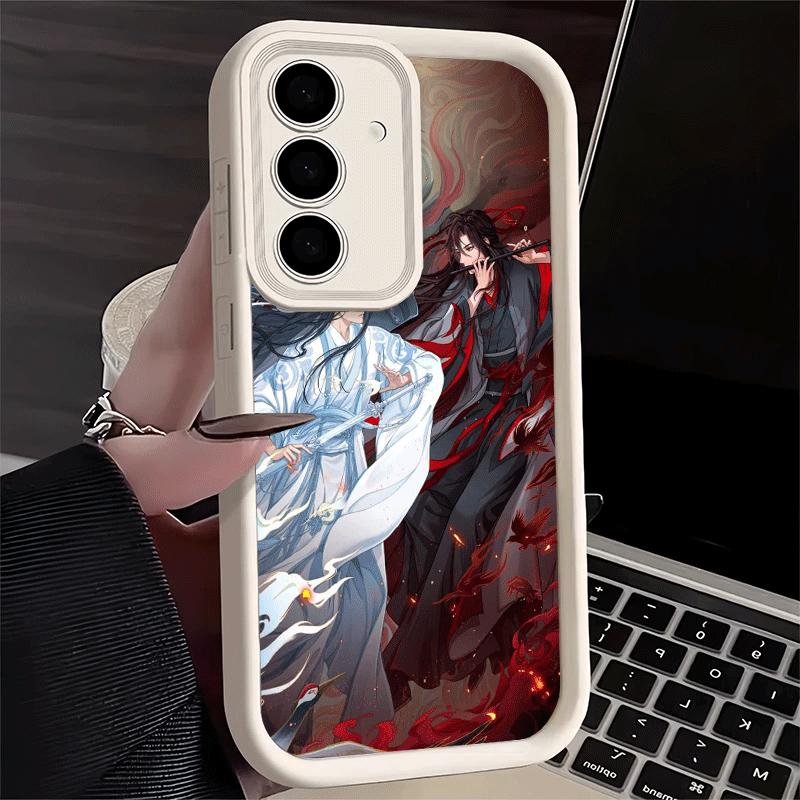 Phone Case for Samsung Galaxy A17 A16 A15 A14 A13 Mo Dao Zu Shi Anime A56 A36 A26 A55 A35 A25 A54 A34 A24 A53 A33 A23 A07 A06