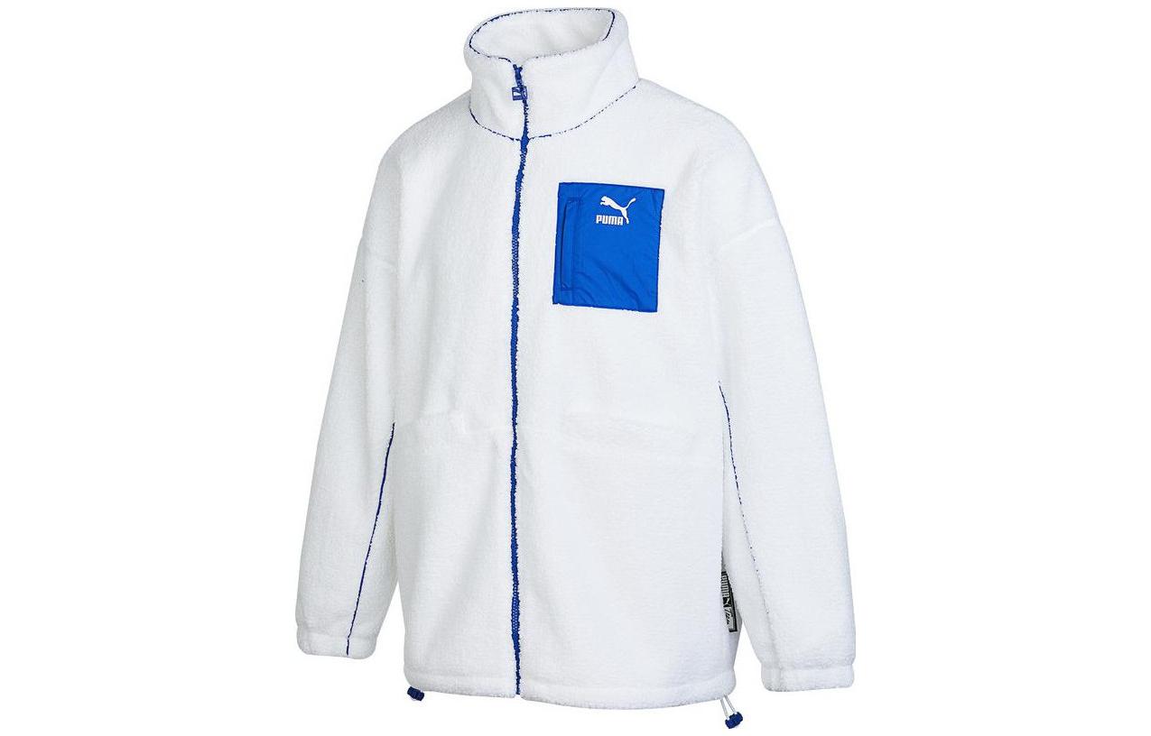 Куртки PUMA Унисекс Белый Стойка Умеренный Другое 539750-02 L