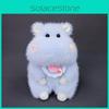 Cartoon Cute Scarf Pig Rabbit Hippopotamus Plush Toy Pendant Fragrance With