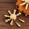 Brass Fingertip Gyro Combat Eight Arm Gyro Detachable Metal Adult Decompression Artifact Student Creative Gift Hand Play Piece