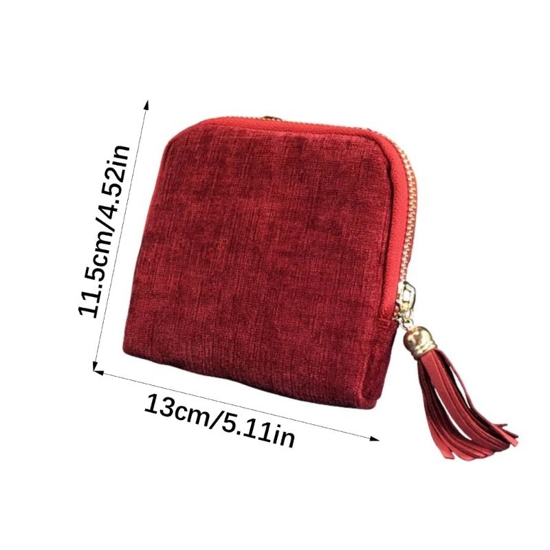 Chenilles Jewelry Organizer With Multiple Layers And Tassels Stylish Storage Bag Multi Compartment Container