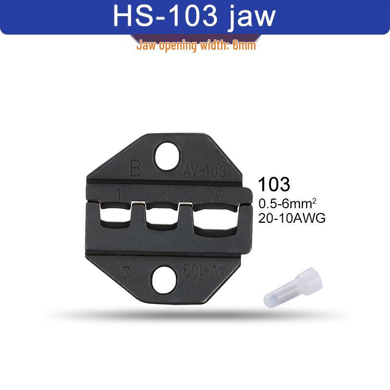 HS High-Precision Ratchet Crimping Pliers for Pin, Bare, and Pre-insulated Terminals