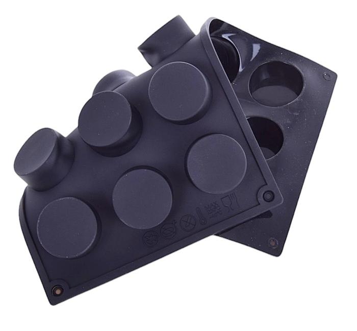 Silicone Mold for Monoportions Cylinder 40Xh20Mm 15 Cavities Desserts Mousses