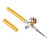 Miniature Pen Fishing Rod Portable   Size Fishing Pole with Reel Wheel for Outdoor